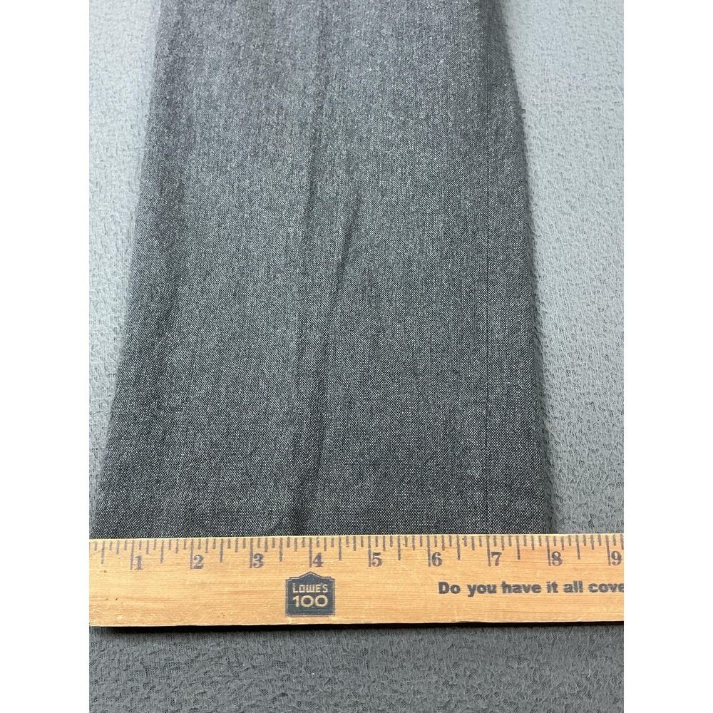 J.CREW Pants Mens 35x32 Gray Classic Fit Bedford Cotton Tweed Dress Pants - Picture 3 of 10